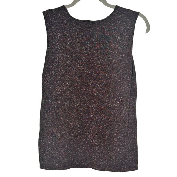 Vintage Escapade Fairy Grunge Top Womens L Viscose Whimsigoth Y2k 90s Glitter - Picture 2 of 6